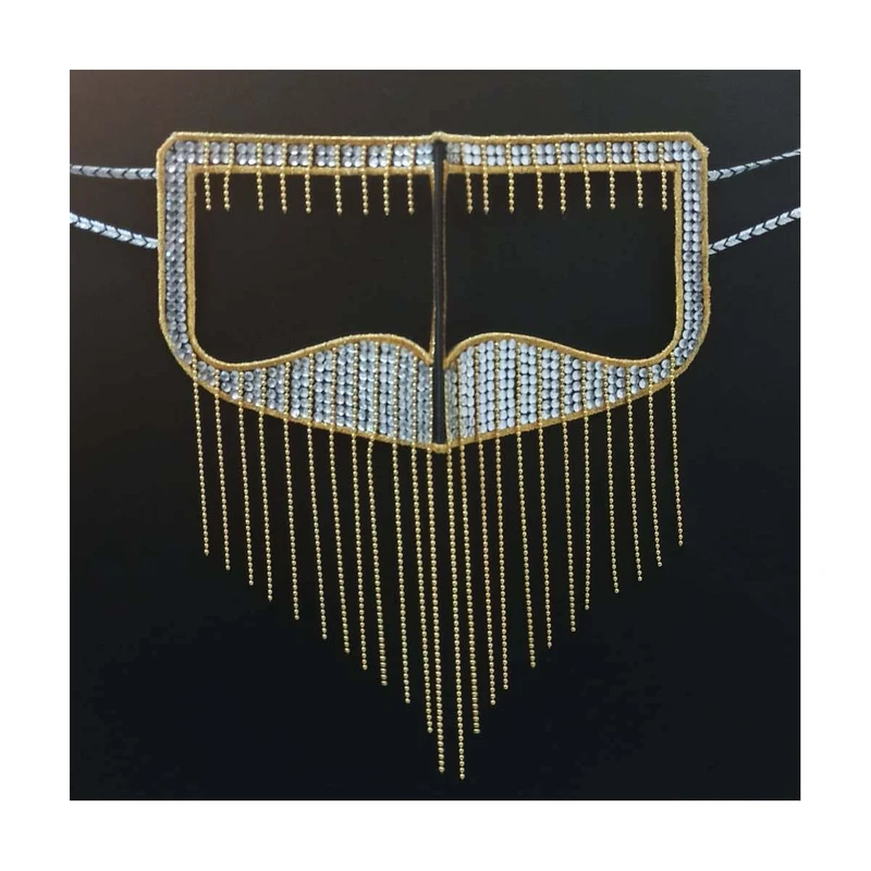 برقع دست دوز زنانه مدل سنتی